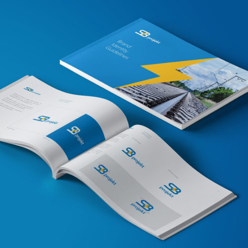 Vladimir Laurencik - Complete corporate identity and design manual for SB projekt